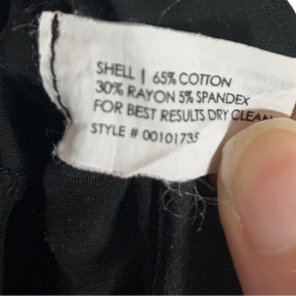 Club Monaco Women’s Black Flare Trouser Pant Size 8 Work Wear Professional - Picture 6 of 11